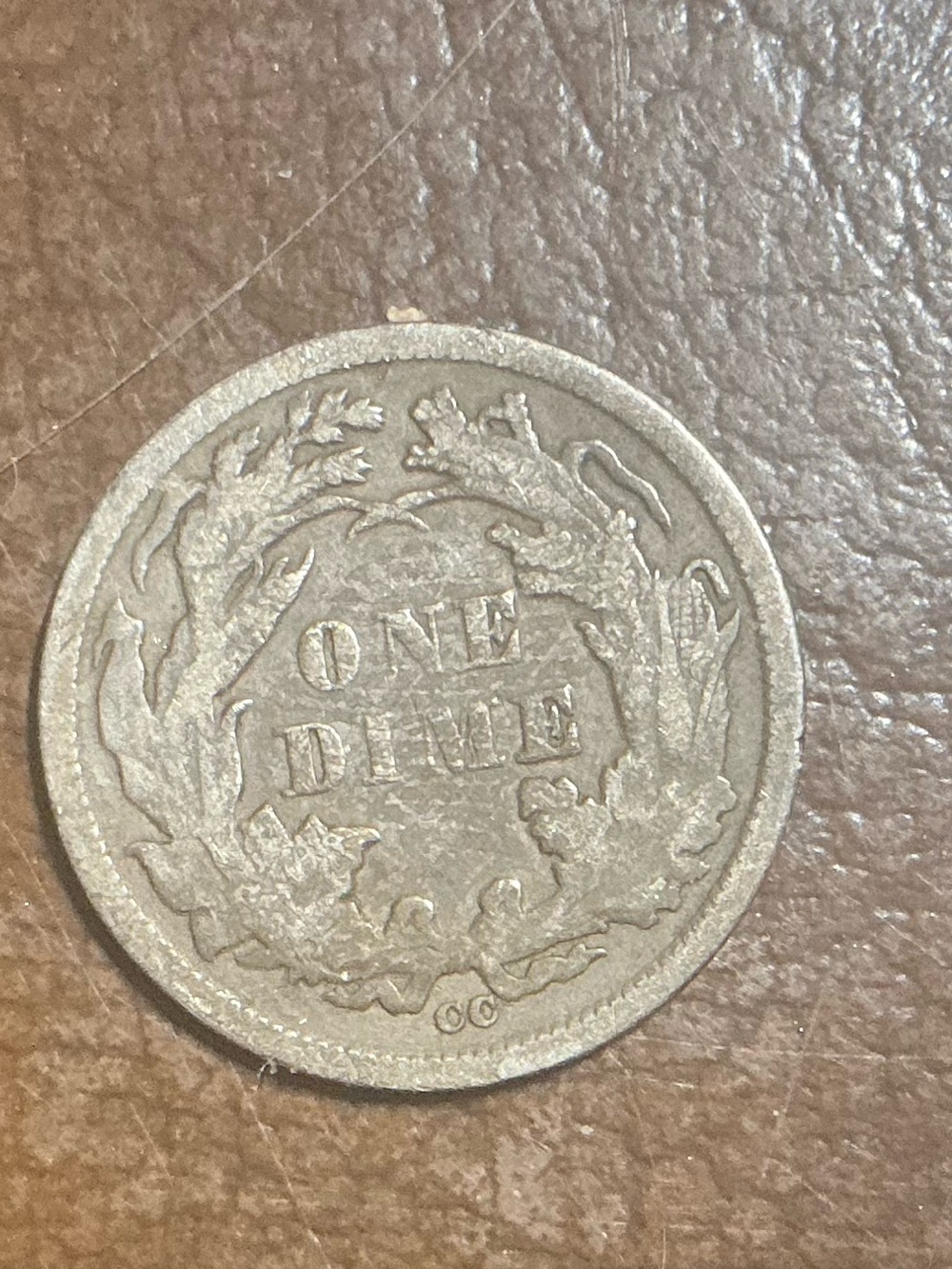 1875 Carson City Dime